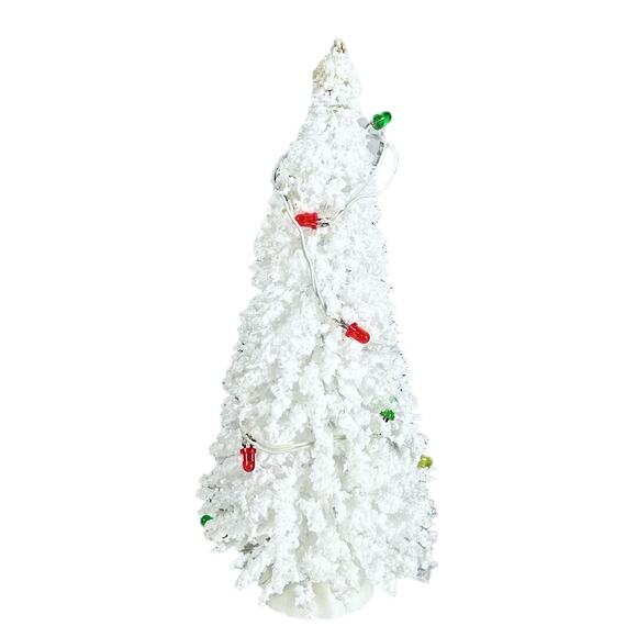 Bottle Brush Christmas Village Trees-Lot of 10 Assorted Trees (8 are Dept 56) - Picture 4 of 11